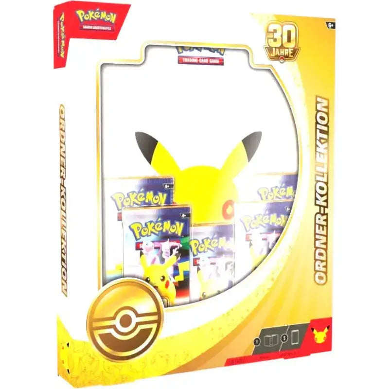 Pokémon Sammelmappe 30 Jahre – TCG Binder Collection Set - 1