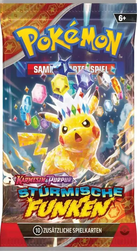 Pokémon TCG Stürmische Funken Booster Pack Deutsch kaufen | TradingToys - 1