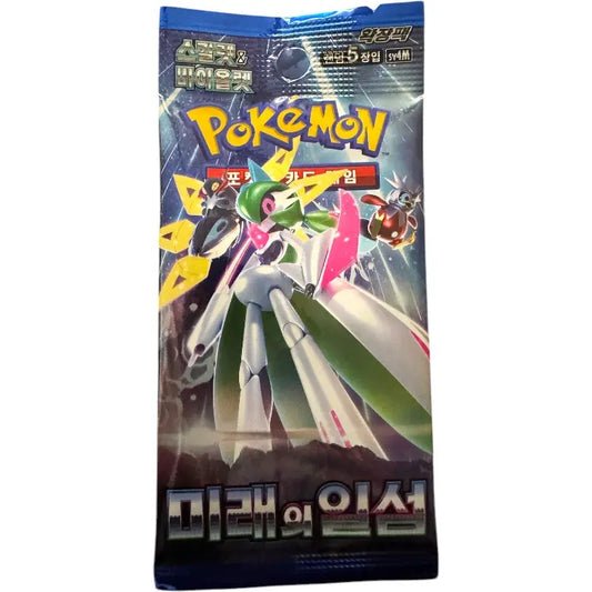 Pokémon TCG SV4M Future Flash Booster Pack Koreanisch – Iron Valiant ex - TradingToys.de 1