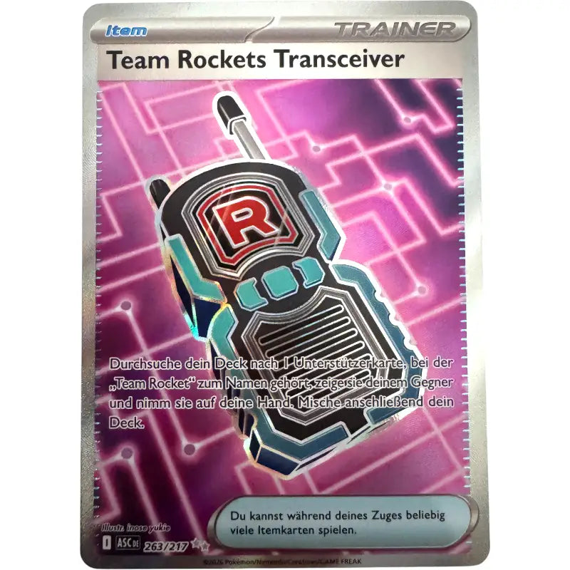 Pokemon Team Rockets Transceiver 263/217 kaufen – Erhabene Helden - 1