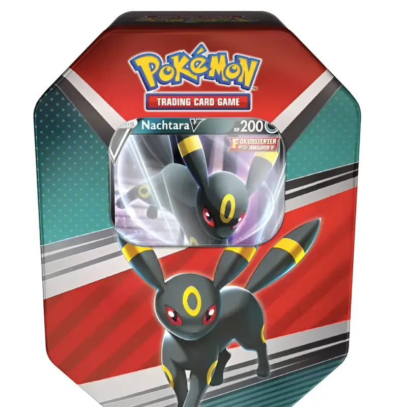 Pokémon Tin Box Nachtara V mit 4 Boosterpacks Deutsch Nr.99 - 1