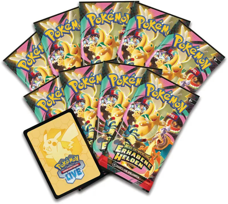 Pokémon Top-Trainer-Box Erhabene Helden kaufen – Mega-Entwicklung 9 Packs - 3