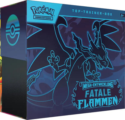 Pokémon Top-Trainer-Box Fatale Flammen kaufen – Mega-Entwicklung 9 Packs - 1