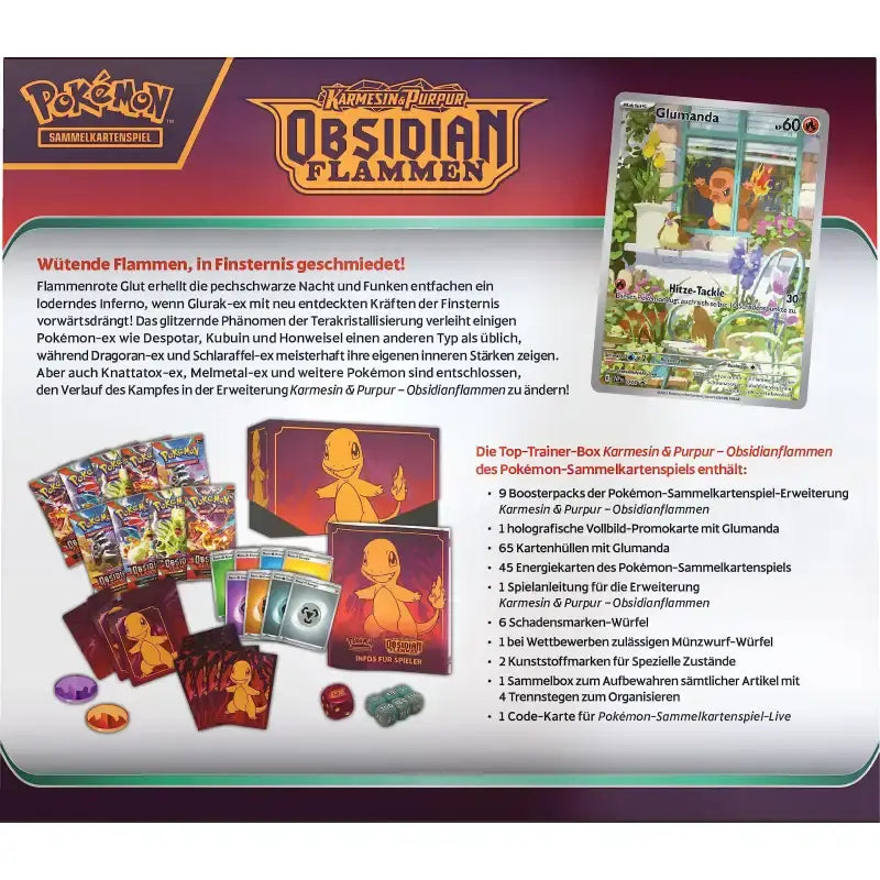 Pokémon Top-Trainer-Box Obsidianflammen kaufen – 9 Boosterpacks - 2