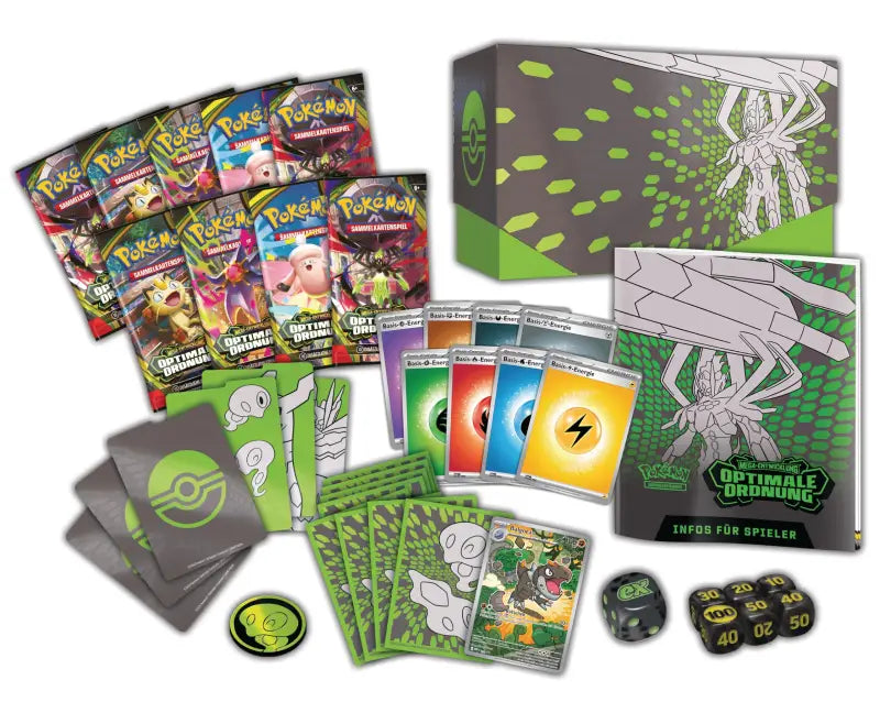 Pokémon Top-Trainer-Box Optimale Ordnung ME03 kaufen – PKM Sammelkartenspiel - TradingToys.de 2