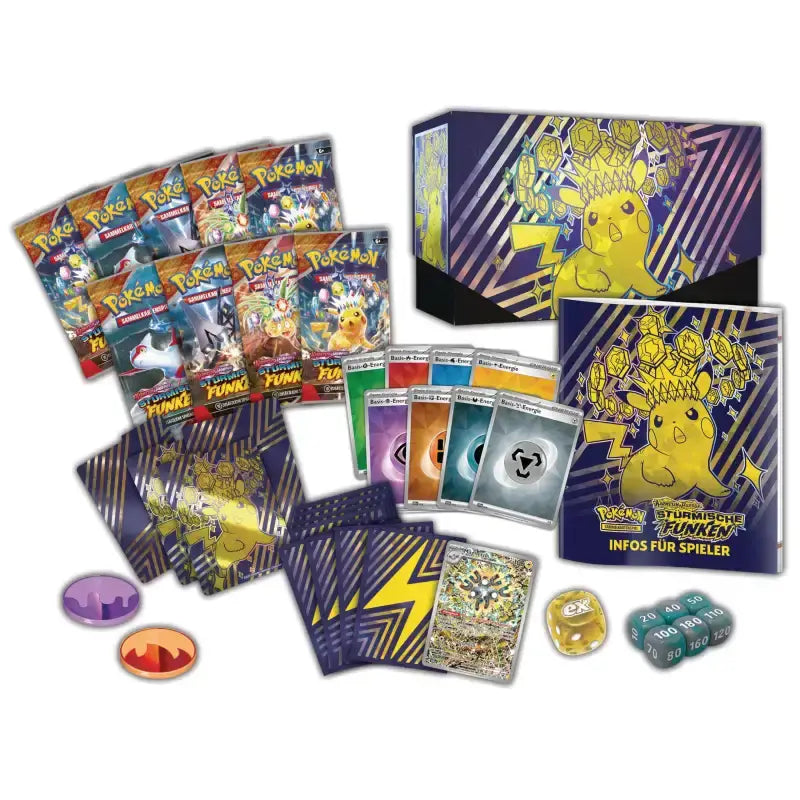 Pokémon Top-Trainer-Box Stürmische Funken kaufen – 9 Boosterpacks - 2