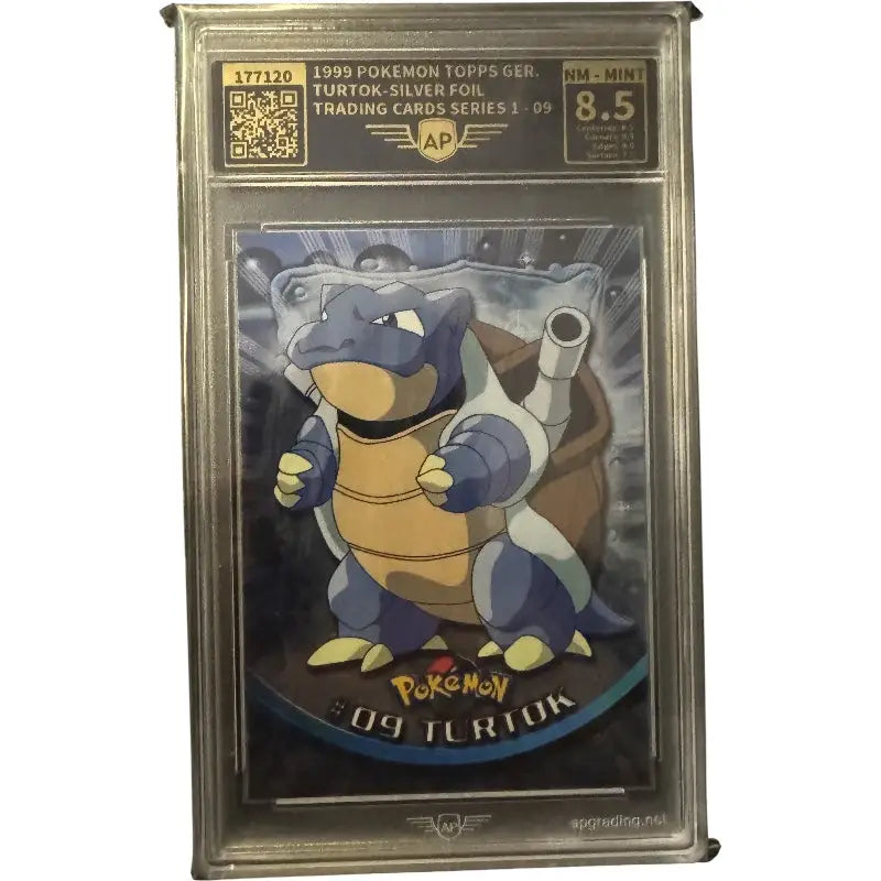 Pokémon Turtok Silver Foil AP 8.5 1999 Topps Deutschland kaufen - 1