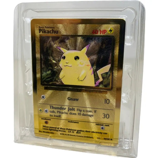 Pokemon Ultra Premium Collection 25th Pikachu Gold Metall - 1