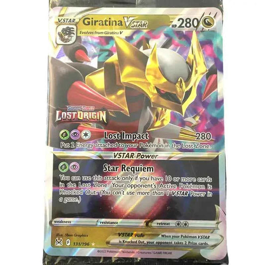Pokemon Verlorener Ursprung Jumbo Giratina Vstar 131/196 - 1