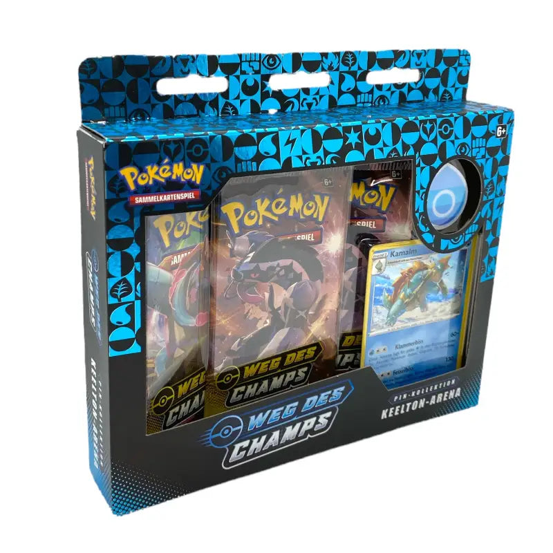 Pokemon Weg des Champs Pin Collection Keelton-Arena Kamalm Deutsch - 1