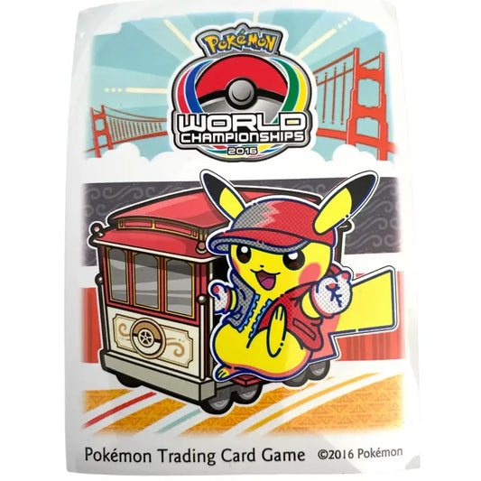 Pokemon Weltmeisterschaft 2016 Sleeve Pikachu World - 1