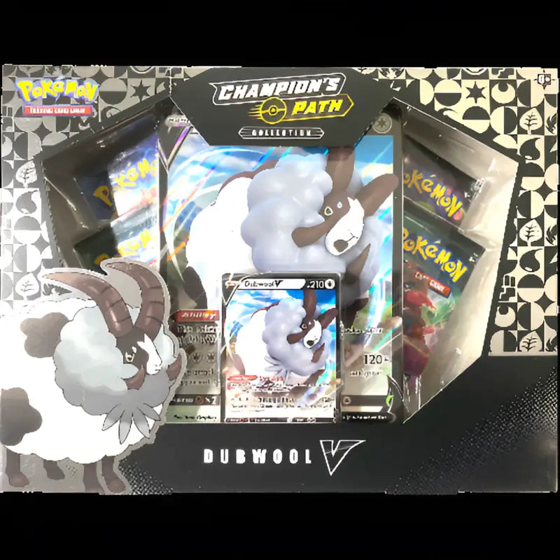 Pokemon Zwollock V Box Deutsch 4 Packs Weg des Champs - 1