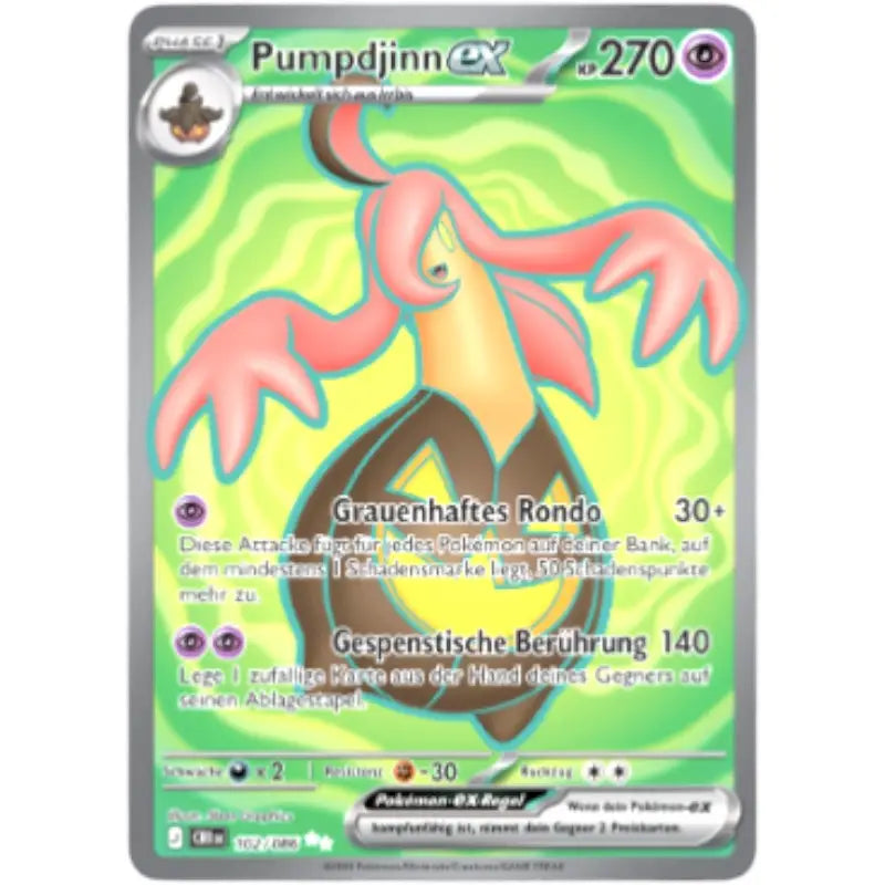 Pumpdjinn-ex CRI DE 102/086 Pokémon Wachsendes Chaos kaufen – TradingToys.de - 1