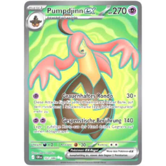 Pumpdjinn-ex CRI DE 102/086 Pokémon Wachsendes Chaos kaufen – TradingToys.de - 1