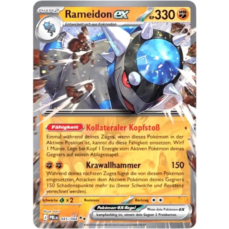 Rampardos ex PBL DE 045/084 Dunkelnacht Pokémon kaufen - 1