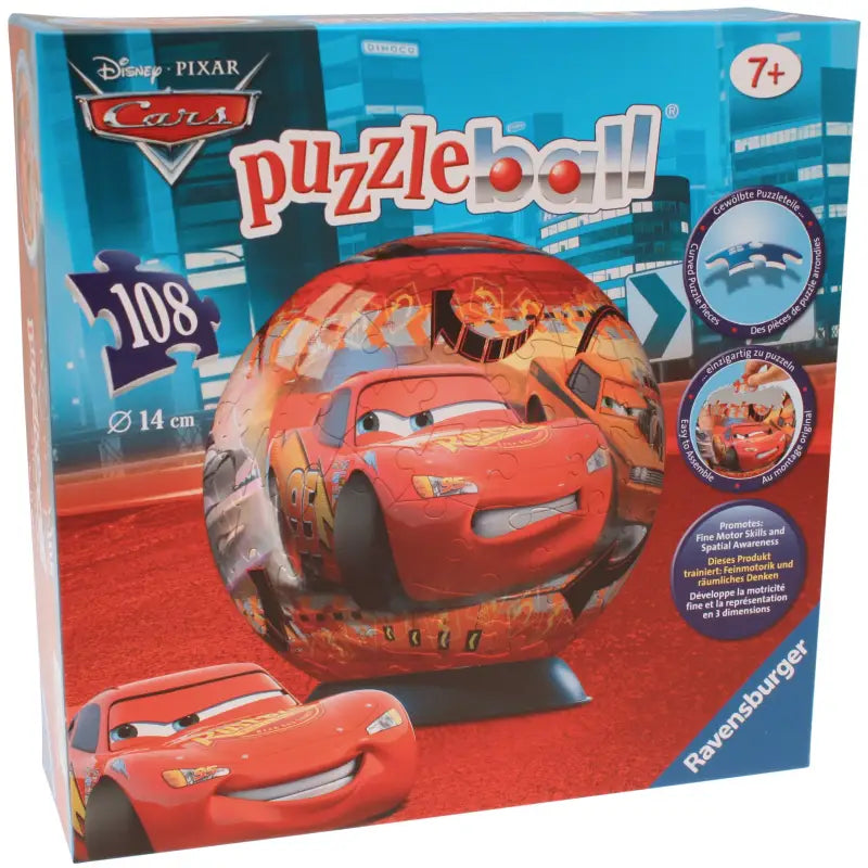 Ravensburger Disney Cars Puzzleball 11607 - 108 Teile | TradingToys - 1