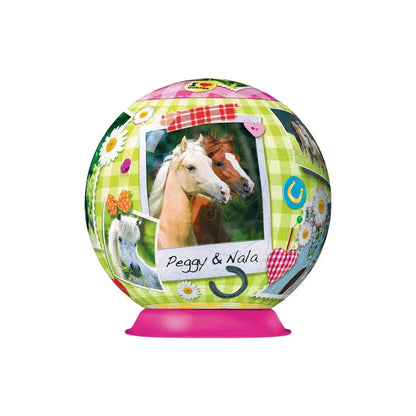 Ravensburger 12251 - Alle Meine Lieblingspferde 3D Puzzle-Ball - 2