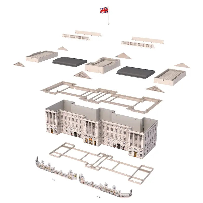 Ravensburger 12524’’ Buckingham Palace 3D-Puzzle, - 5