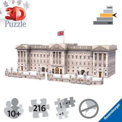 Ravensburger 12524’’ Buckingham Palace 3D-Puzzle, - 4