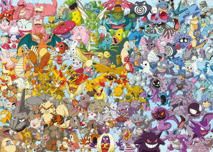 Ravensburger 15166 Pokémon Puzzle 1000 Teile – Alle 150 Gen 1 - 2