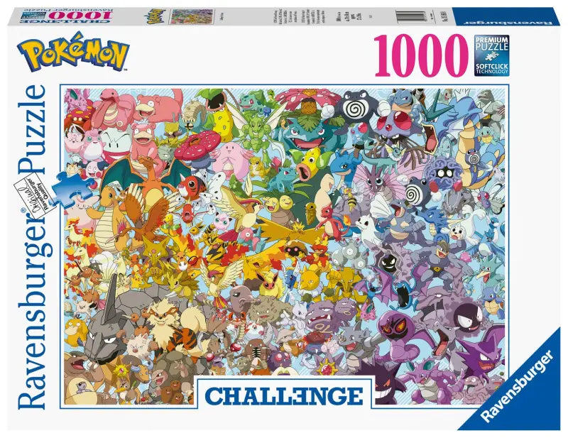 Ravensburger 15166 Pokémon Puzzle 1000 Teile – Alle 150 Gen 1