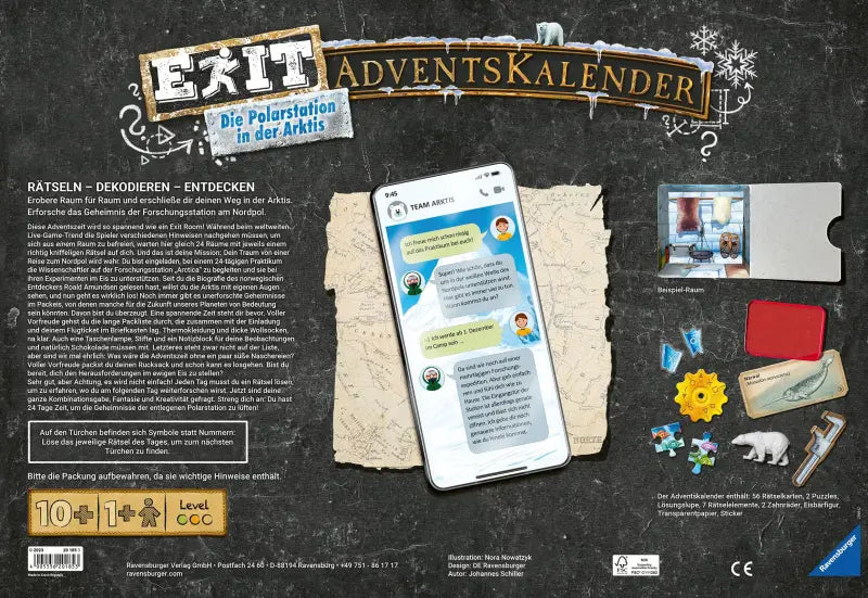 Ravensburger EXIT Adventskalender ’Die Polarstation - 2