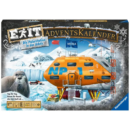 Ravensburger Exit Adventskalender ’Die Polarstation in der Arktis’ - 25 Rätsel - 1