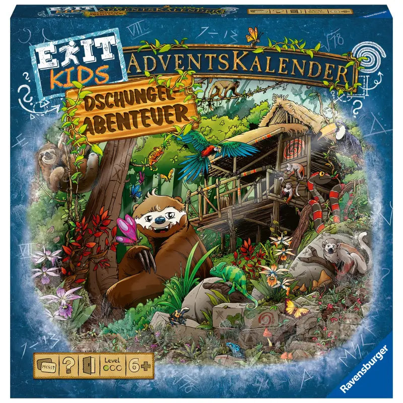 Ravensburger EXIT Adventskalender Kids Dschungel - 1
