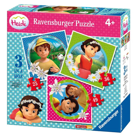 Ravensburger Heidi Puzzle - 3 Kinderpuzzle - 1