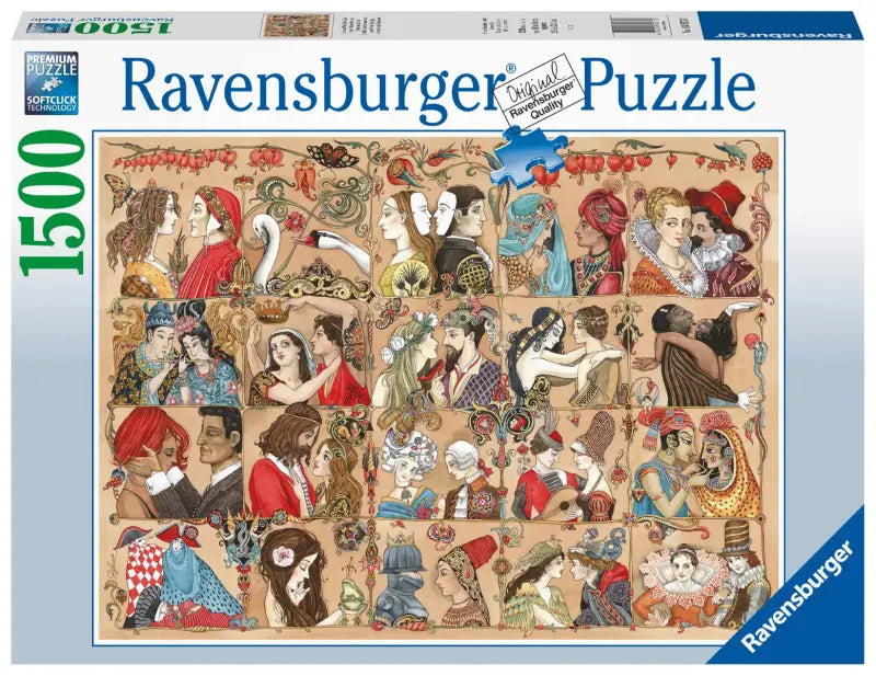 Ravensburger Herz Puzzle Love Through The Ages - 2