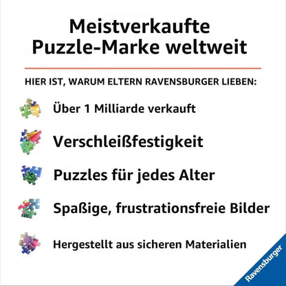 Ravensburger Herz Puzzle Love Through The Ages - 5