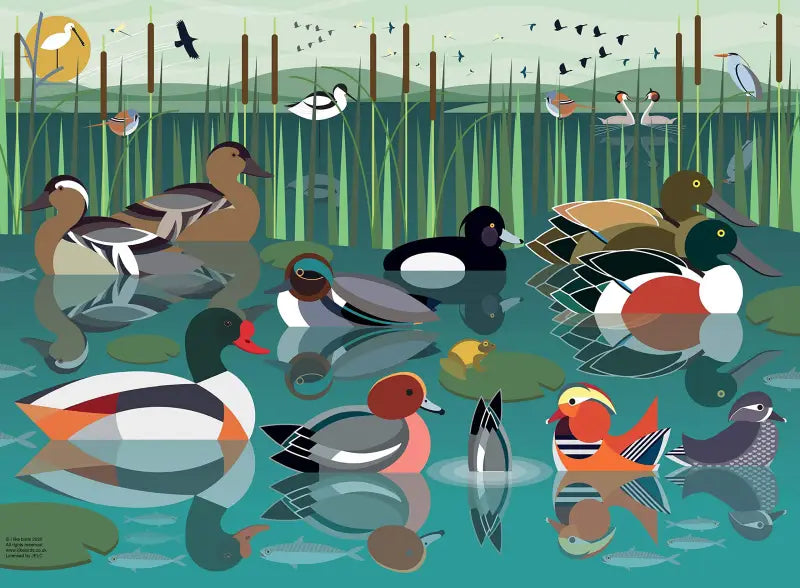 Ravensburger Like Birds Waterlands Puzzle 500 - 2