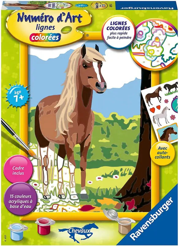 Ravensburger Malen nach Zahlen Pferd Set - 1