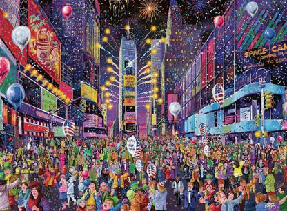 Ravensburger New Years in Times Square Puzzle - 2