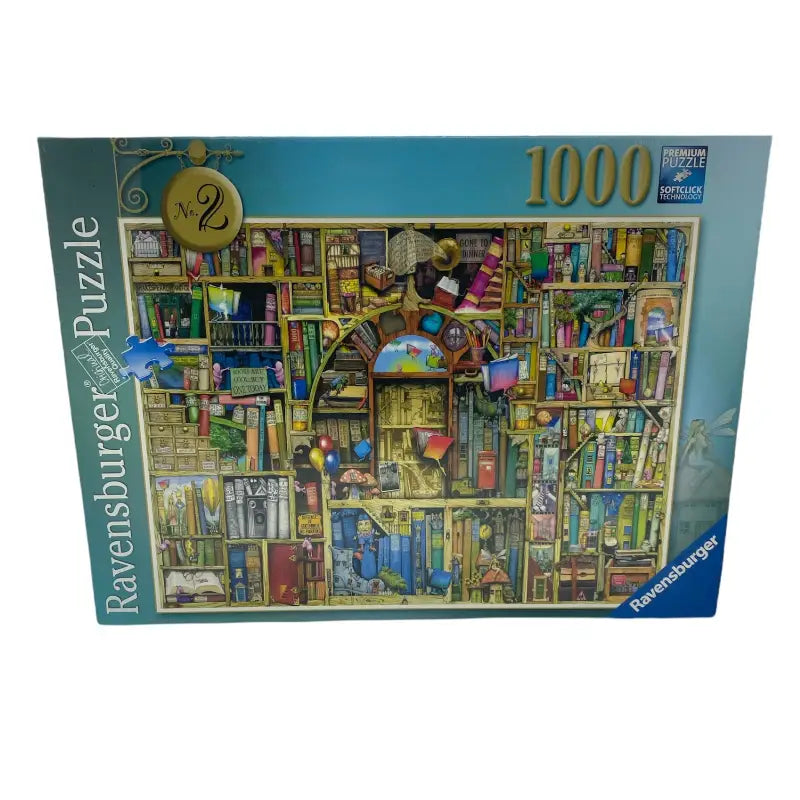 Ravensburger Puzzle 19418 Magisches Bücherregal Nr. 2 1.000 Teile - 1