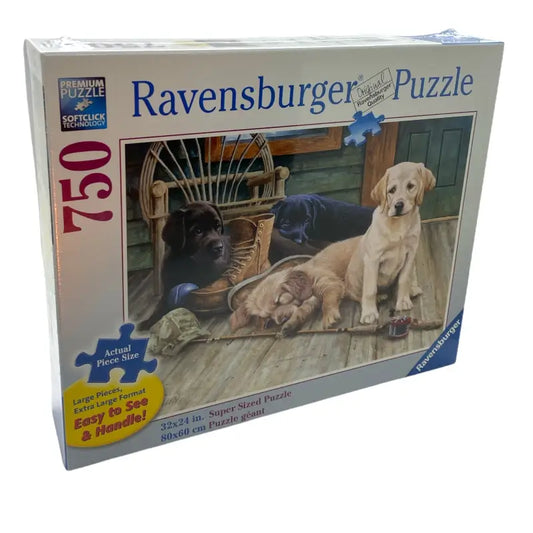 Ravensburger puzzle 19939 ruff day Hundepuzzle 750 Teile - 1