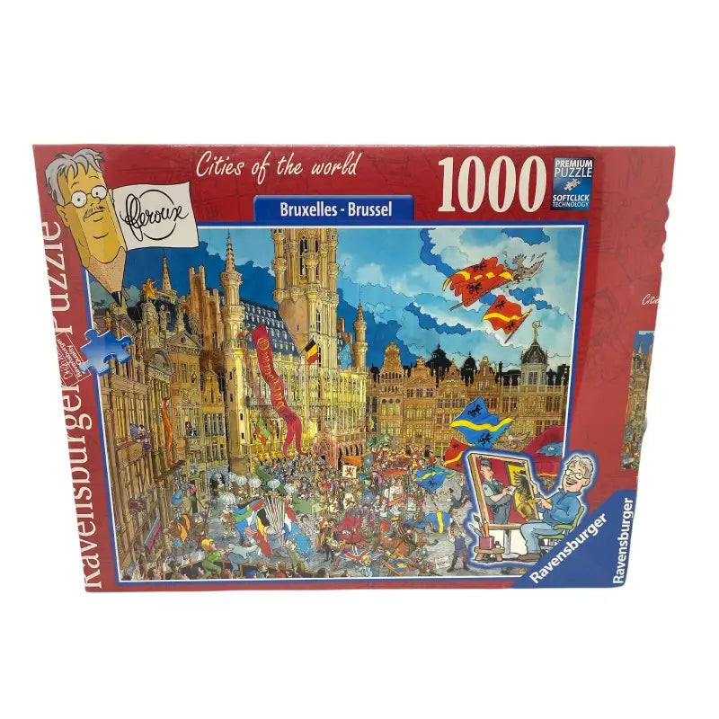 Ravensburger Puzzle 81475 Cities of the World Brüssel 1.000 Teile B-Ware - 1