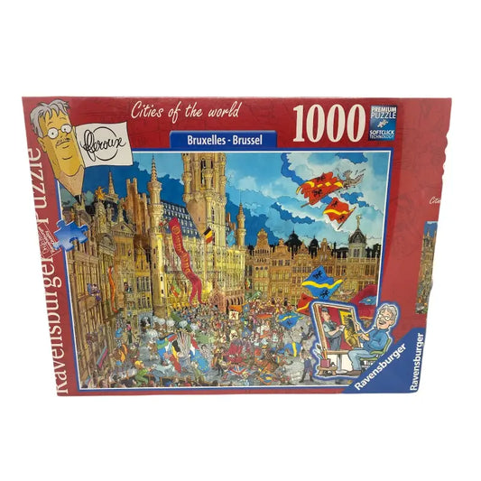 Ravensburger Puzzle 81475 Cities of the World Brüssel 1.000 Teile B-Ware - 1