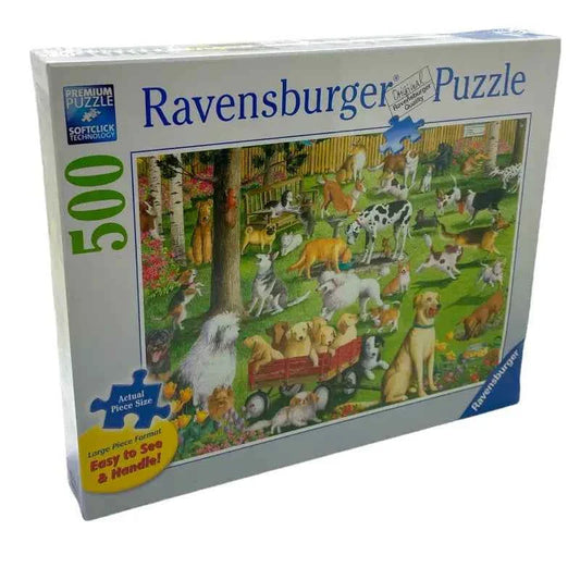 Ravensburger Puzzle At the Dog Park 500 Teile - 1