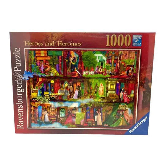 Ravensburger Puzzle Heroes and Heroines 1.000 Teile Neu - 1
