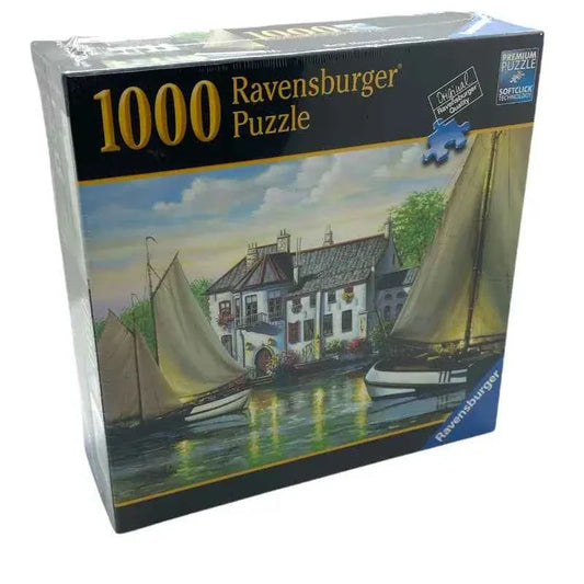 Ravensburger Puzzle Reie House Landing 1000 Teile - 1