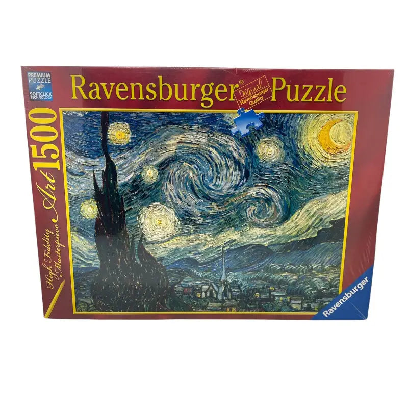 Ravensburger Puzzle Sternennacht (1889) van Gogh 1.500 Teile 16207 - 1