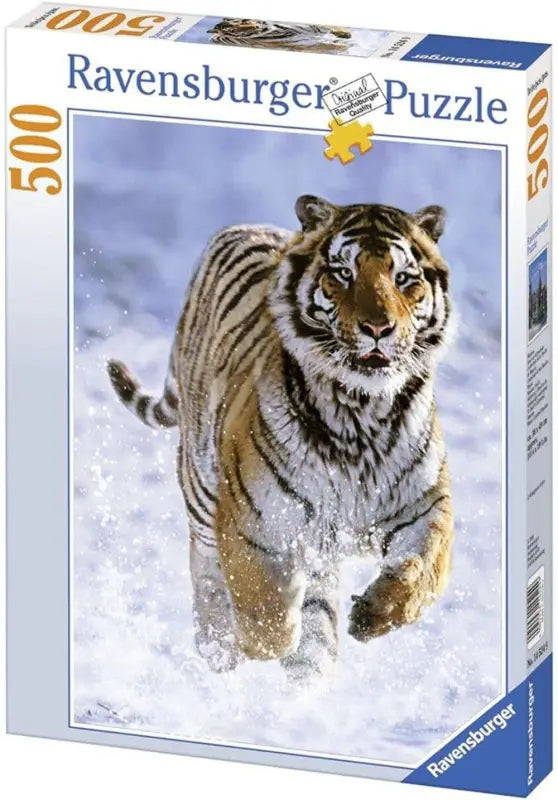 Ravensburger Puzzle Tiger Schnee Spielzeug - 1