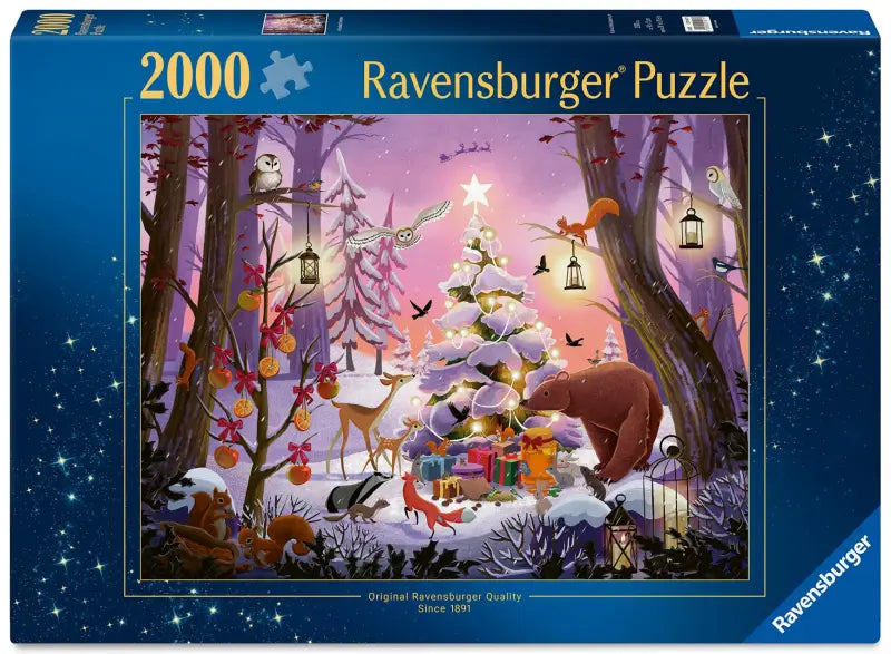 Ravensburger Puzzle Weihnachten im Wald - 2