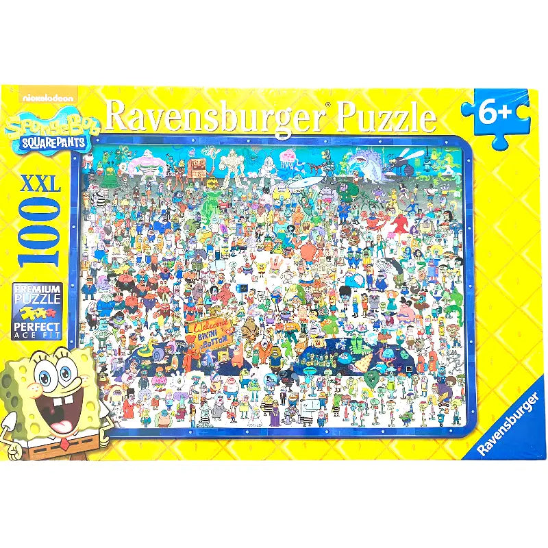 Ravensburger Spongebob Schwammkopf XXL 100 Teile Puzzle - 1