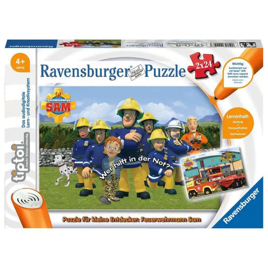 Ravensburger tiptoi 00046 Puzzle Feuerwehrmann Sam - 1