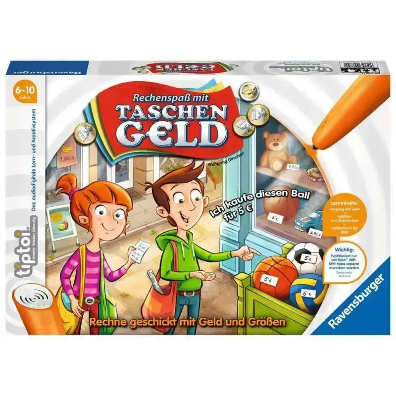 Ravensburger tiptoi 00779 Rechenspaß mit Taschengeld kaufen – Lernspiel ab 6 - 1