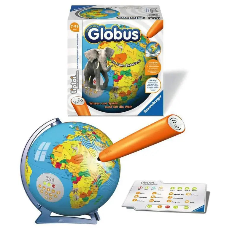 Ravensburger tiptoi Interaktiver Globus 3D Puzzle - 3