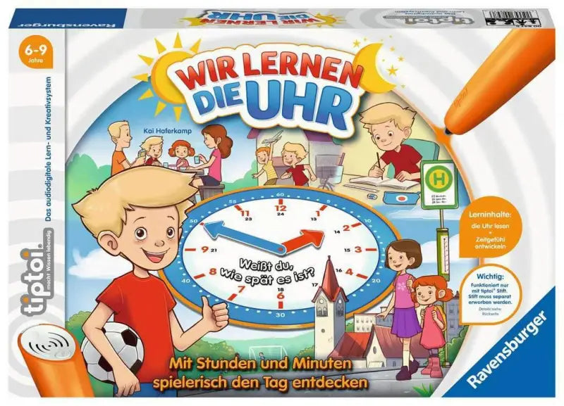 Ravensburger tiptoi Spiel Wir lernen die Uhr - 1
