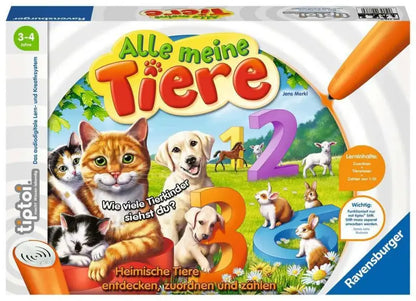 Ravensburger tiptoi Tiere Lernspiel ab 3 Jahren - 1